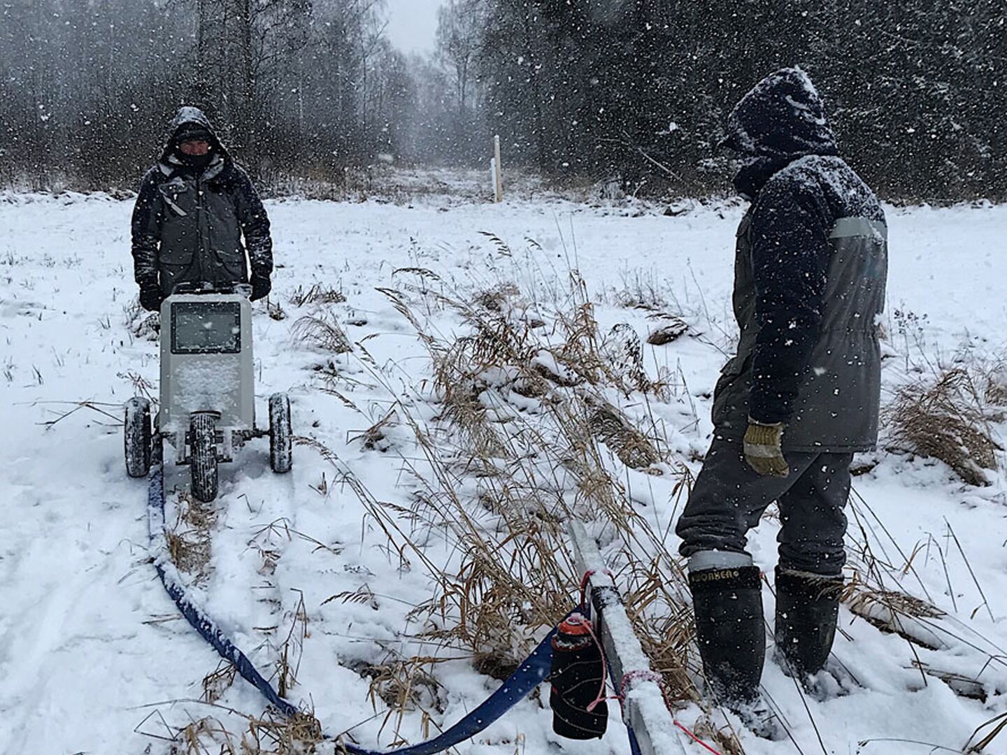 pipeline testing in wintertime