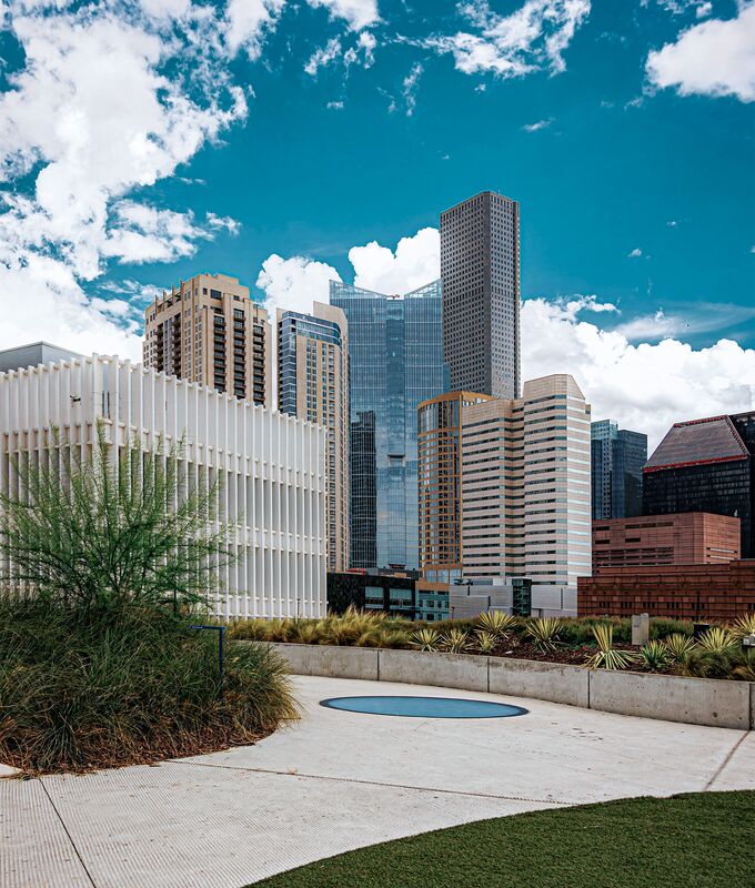 view to high offices in Houston